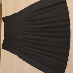 EUC Vintage COOKIES "The Uniform Specialists" High Waisted Black Pleated Skirt